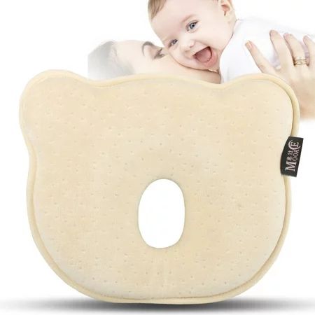 Memory Foam Baby Pillows Breathable Baby Shaping Pillows to Prevent Flat Head Ergonomic Newborns Pillow almofada infantil 0~12M-Yellow | Walmart (US)