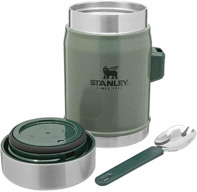 Stanley Classic Legendary Food Jar 0.4L with Spork - Keeps Cold or Hot For 7 Hours - BPA-Free Sta... | Amazon (UK)