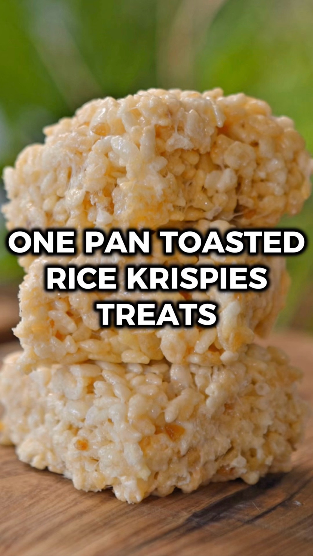 Rice Krispies Treats are a staple at my family get-togethers, so I'm always down to try new ways to make them. This baked version is honestly a total game changer (I know, I know, but it really is!). You literally just toss everything into a baking pan, pop it in the oven, mix it together, and you're done. One pan to clean, and you can even store them right in the same pan 🙌

The best part? The Rice Krispies and marshmallows get all toasted and golden brown on top, which adds this subtle caramelized flavor that takes them to another level. They're gooey, crispy, and just SO good. I may or may not have cut myself a corner piece straight out of the oven...

Would you try it? Let me know in the comments what you think if you do! 🙌

INGREDIENTS
9 oz box Rice Krispies cereal
6 tbsp butter (cut into 6-8 pieces)
1 tsp vanilla extract
16 oz jumbo marshmallows

INSTRUCTIONS
1️⃣ Preheat the oven to 350°F. Spray a 9x13-inch baking dish with nonstick cooking spray.
2️⃣ Cut the butter into slices and place them on the bottom of the prepared baking dish. Add the vanilla extract over the butter.
3️⃣ Pour the marshmallows into the dish, spreading them evenly over the butter and vanilla.
4️⃣ Fill the remaining gaps with the Rice Krispies cereal up to the rim of the pan. Reserve the remaining cereal for later.
5️⃣ Bake at 350°F for 15 minutes until the marshmallows are melted and the cereal is lightly golden.
6️⃣ Remove the pan from the oven and immediately use a spatula to stir everything together, mixing the melted marshmallows with the cereal and butter until well combined.
7️⃣ Add the remaining Rice Krispies and continue stirring until everything is evenly mixed.
8️⃣ Using a lightly greased spatula or damp hands, gently press the mixture into an even layer in the pan. Don't pack it down too hard or the treats will be dense.
9️⃣ Let the treats cool at room temperature for at least 1 hour until completely set, then cut into squares.
🔟 Enjoy!

#LTKfoodie #LTKHome