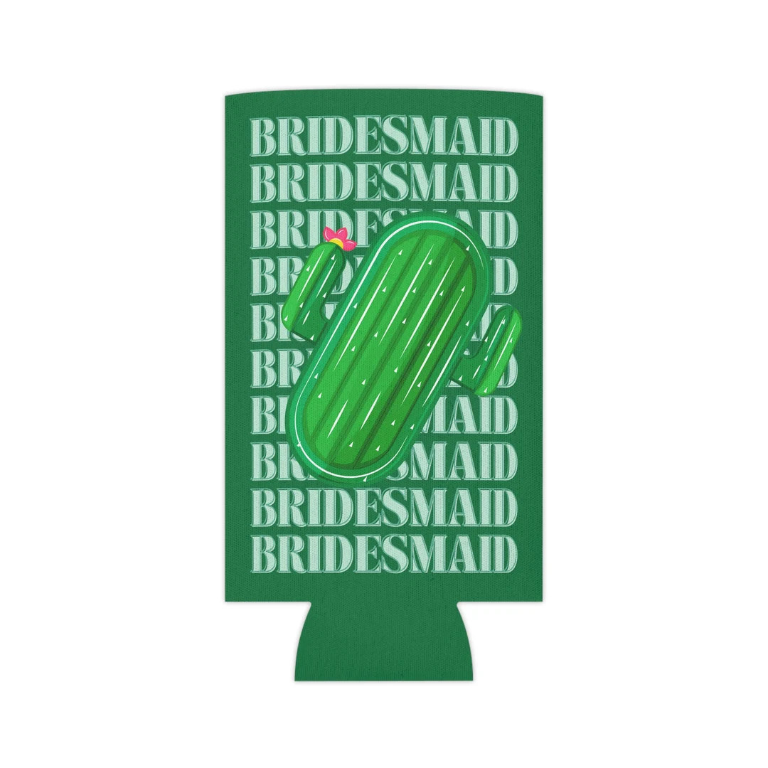 Bridesmaid Can Cooler, Cactus Pool Float - Etsy | Etsy (US)