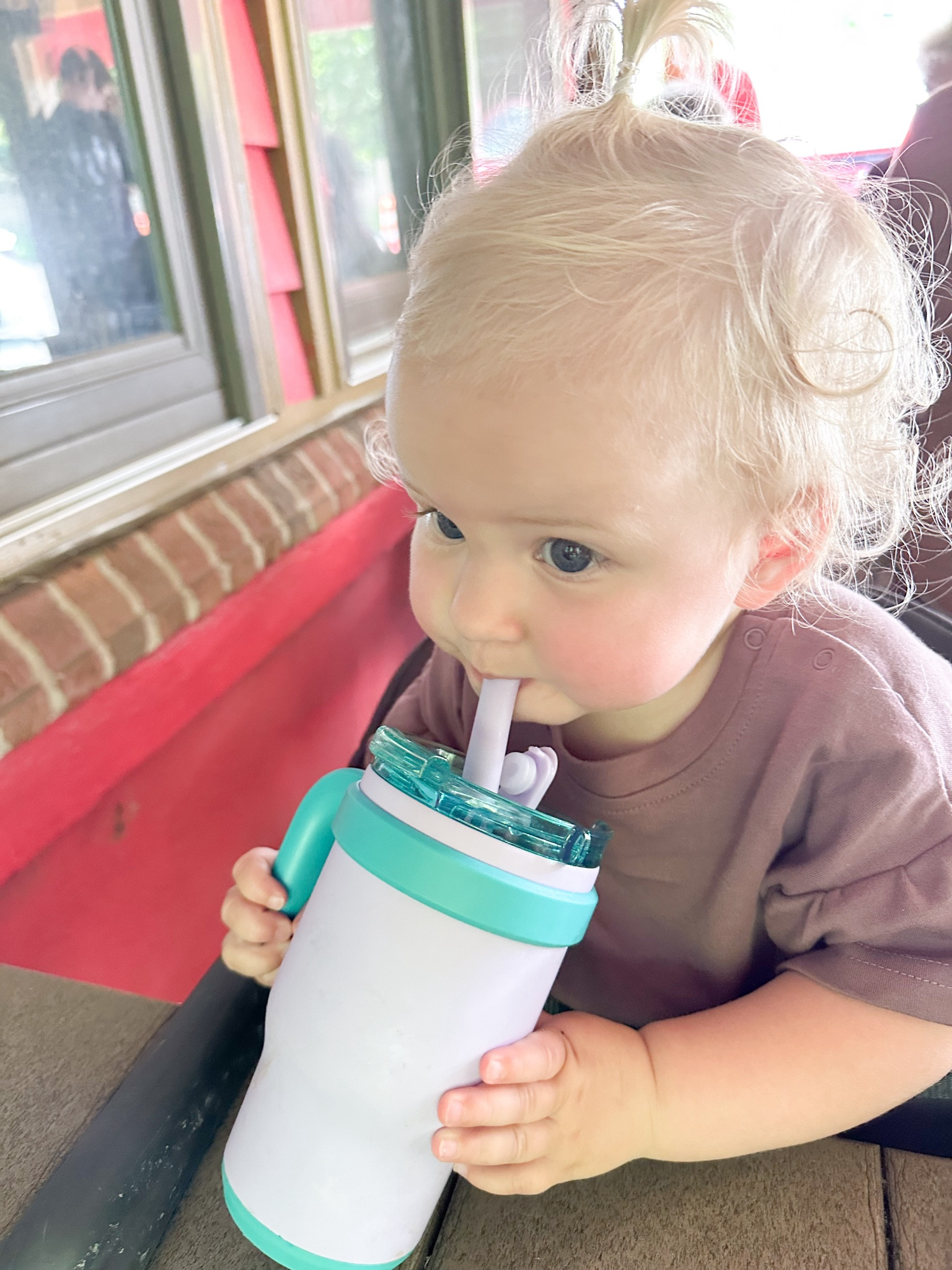 Searched for a stainless steel cup (I try to avoid plastic) that wasn’t too heavy, wasn’t too expensive, and was leak/spill proof for my 1 year old and THIS is it my friends

#LTKBaby #LTKFamily #LTKKids