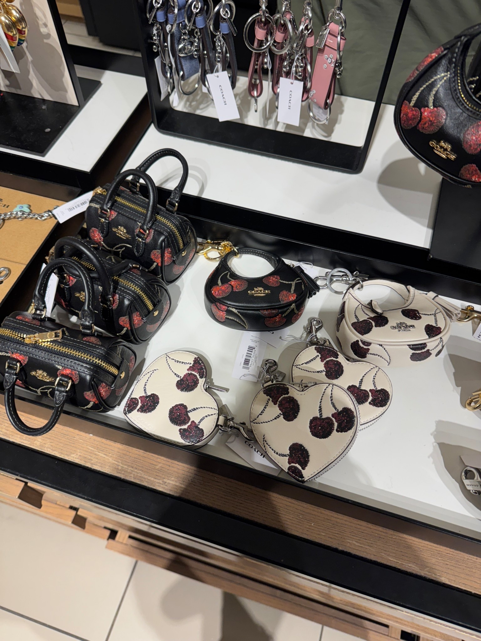 Cutesy coach bag charms ! #coachoutlet #coachbagcharms 