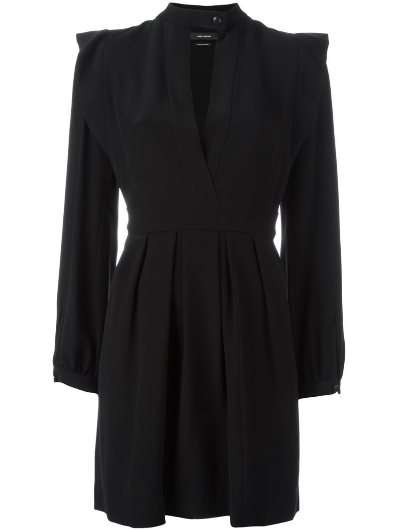 Isabel Marant 'Brad' dress, Size: 36, Black, Silk/Acetate | FarFetch US