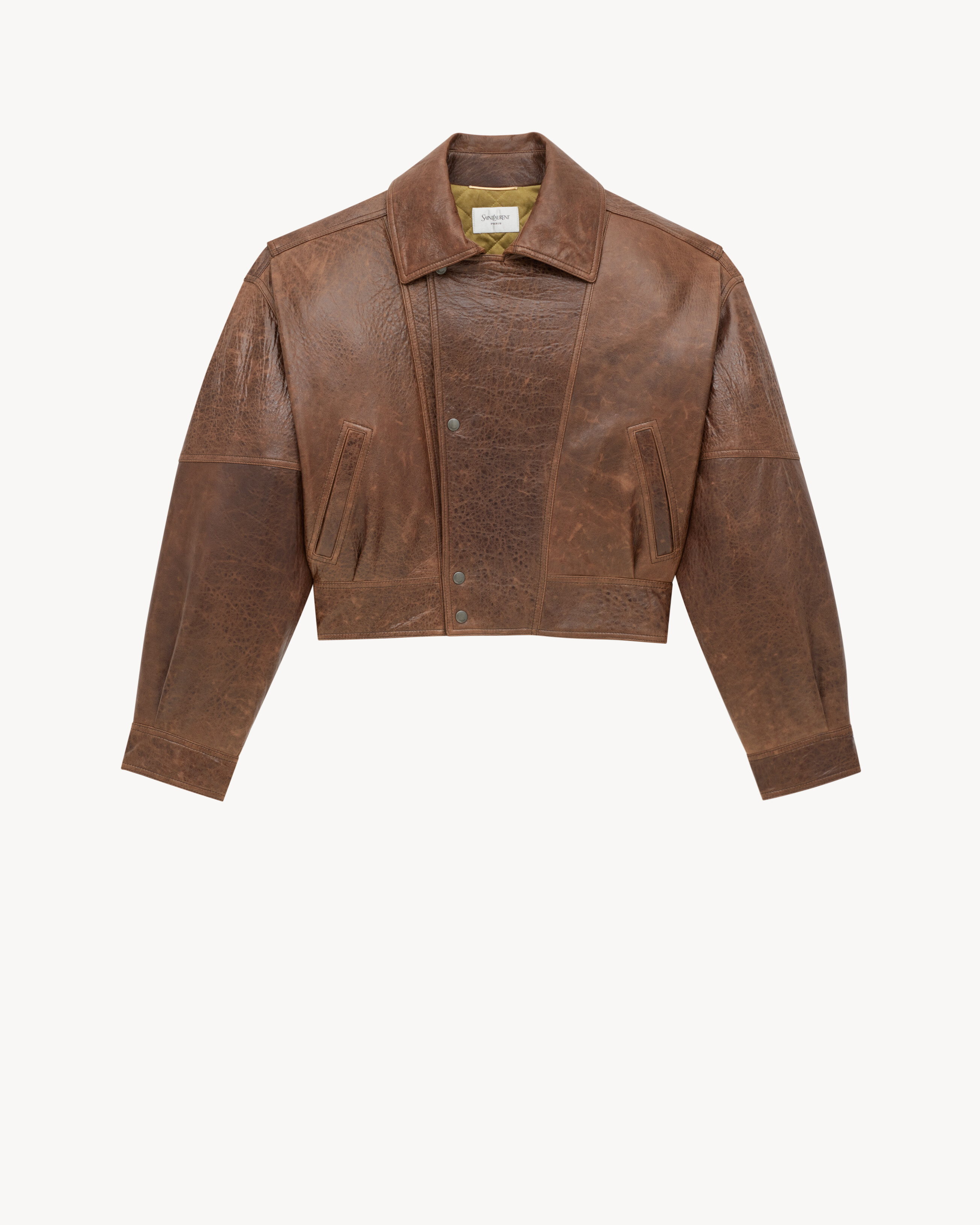 bomber jacket in aged lambskin | Saint Laurent Inc. (Global)