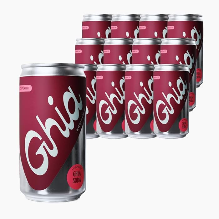 Ghia Non-Alcoholic Le Spritz | Ghia-Soda 12-Pack | Canned Mocktail & Cocktail Mixer, Zero Proof S... | Amazon (US)