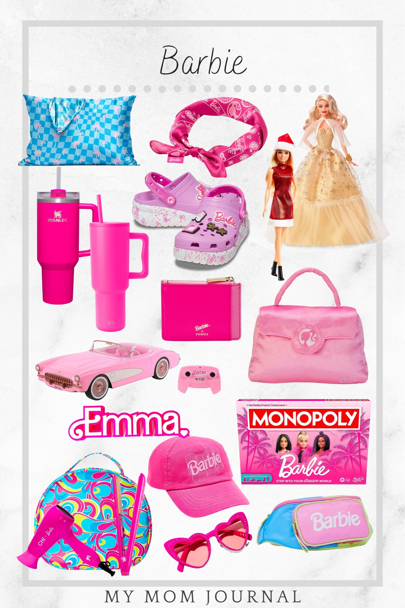 Barbie gift ideas!

#barbie #target #amazon #kitsch #claires #kohls #giftsforgirls #giftsforkids #crocs #christmas #dotd

#LTKkids #LTKHoliday #LTKGiftGuide