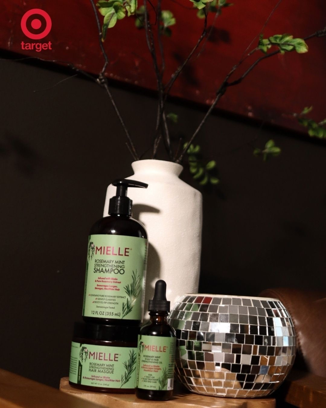 #AD Wash day looked a little different this time. These are the products I used from the upgraded  @mielleorganics Rosemary Mint collection, all picked up at @Target. #MiellePartner #targetpartner
