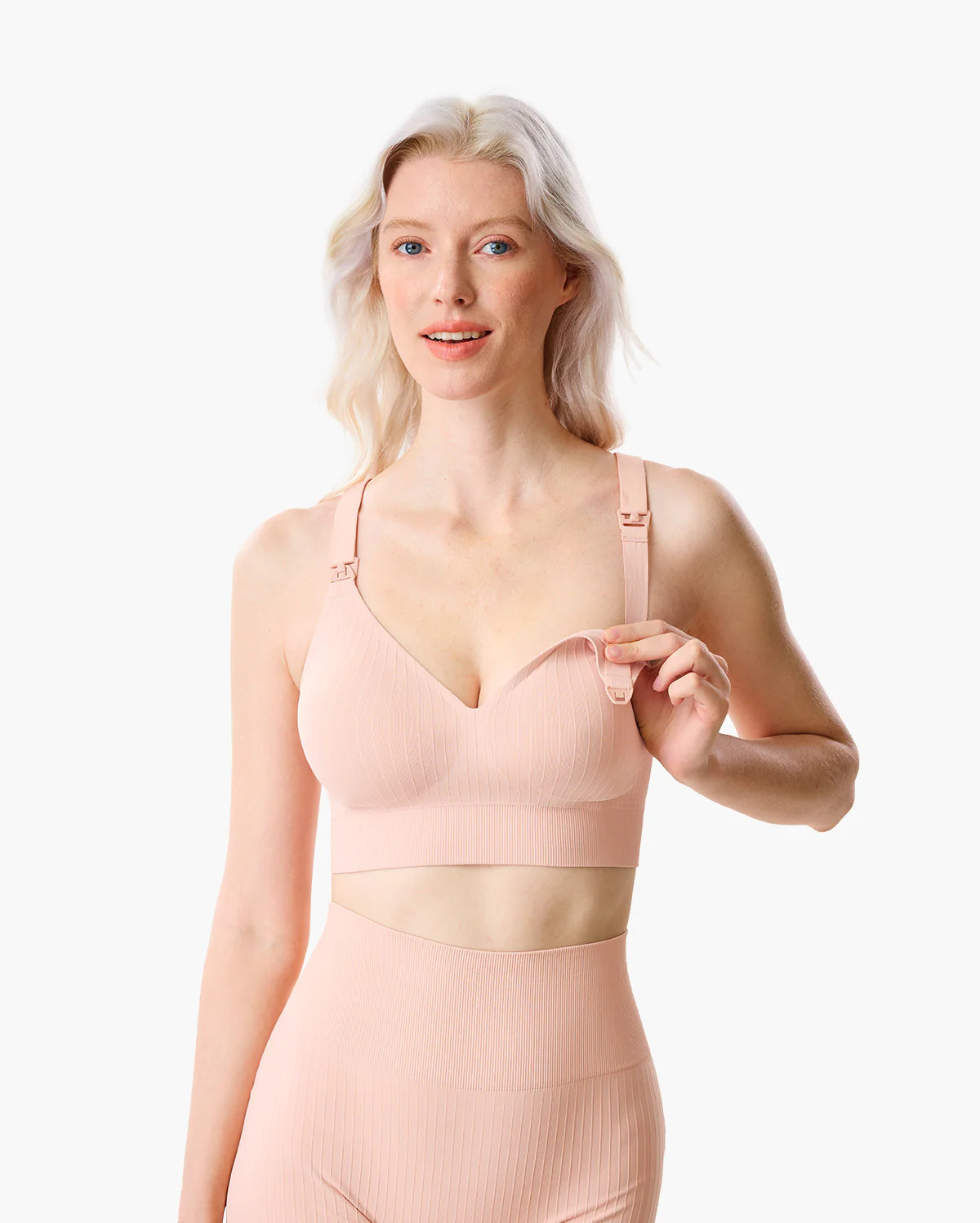 Momcozy CoolFit Nursing Sports Bra - Racerback | Momcozy US