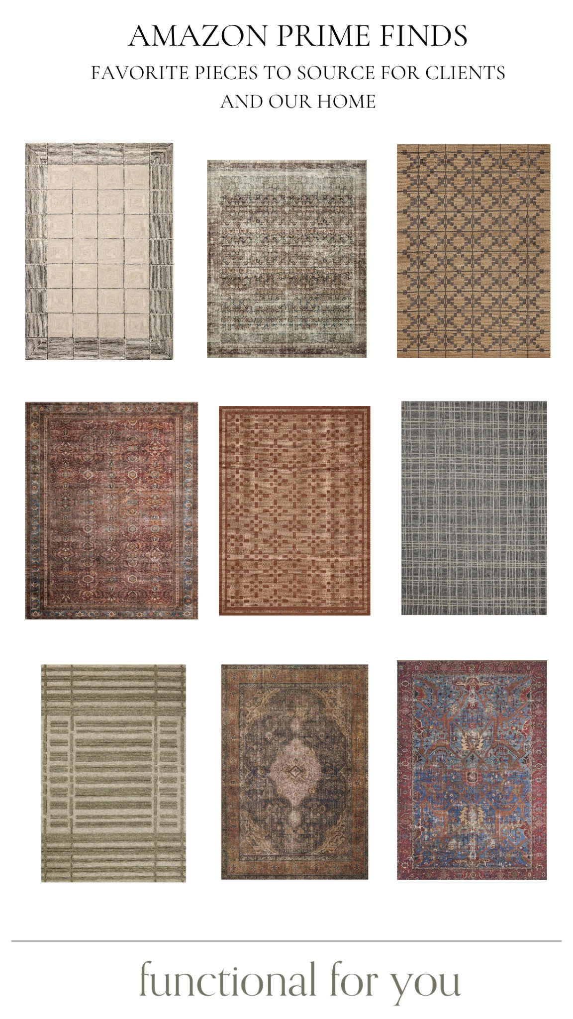 Favorite rug finds for Amazon prime day! Up to 60% off! 

#LTKHome #LTKSaleAlert #LTKFindsUnder100