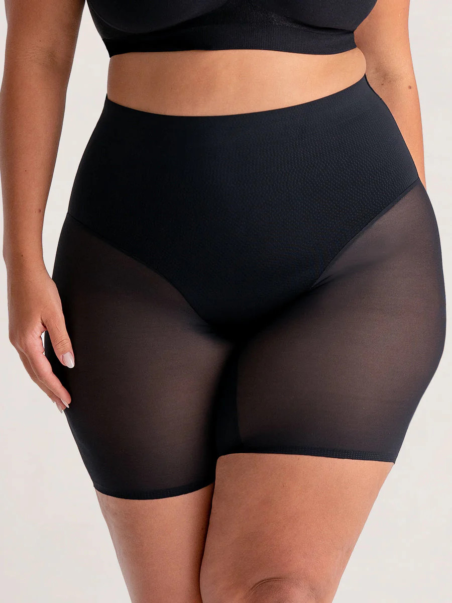 Shapermint Essentials Everyday Empower Mesh Shaper Shorts | Shapermint