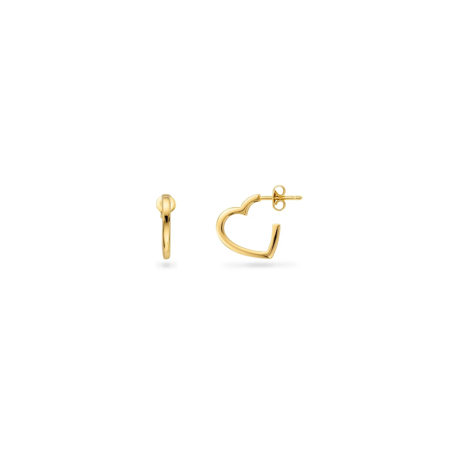 Young Love Hoop Earrings (Gold) | Abbott Lyon
