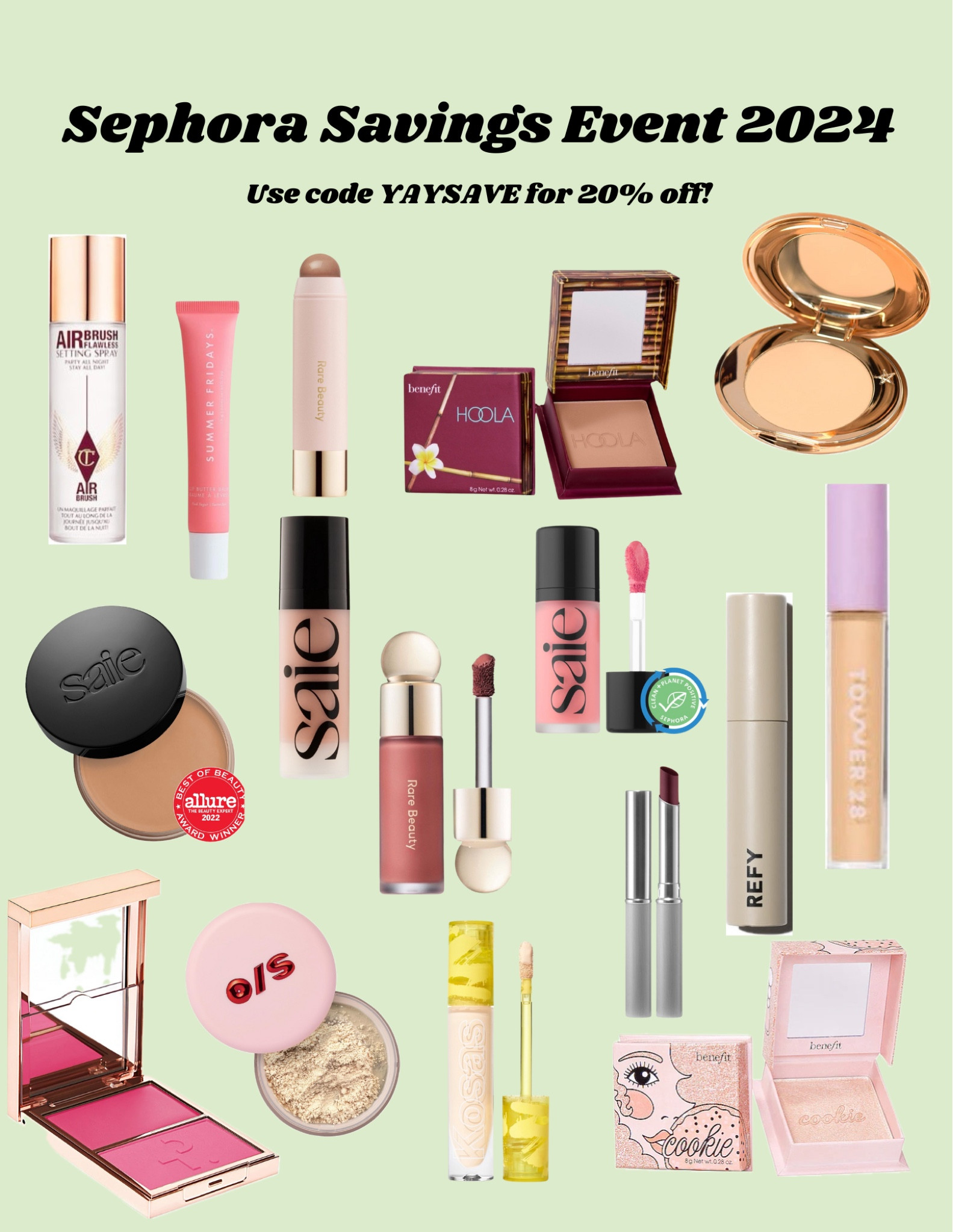 Sephora sale is here! 20% off in-stores and online with code YAYSAVE | favs linked below! 🫶

#LTKxSephora #LTKGiftGuide #LTKbeauty