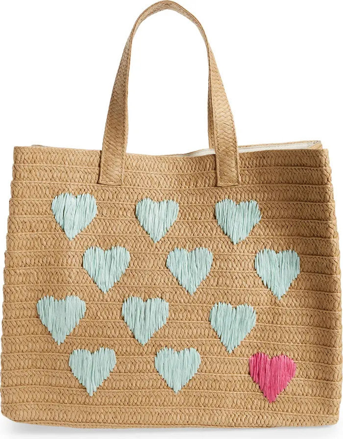 Be Mine Straw Tote | Nordstrom