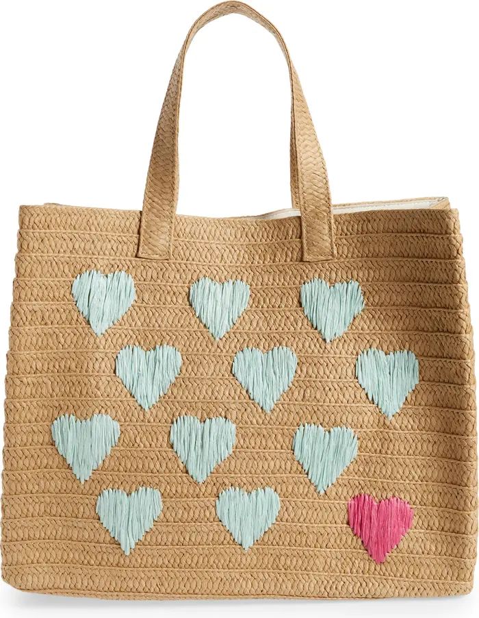 Be Mine Straw Tote | Nordstrom