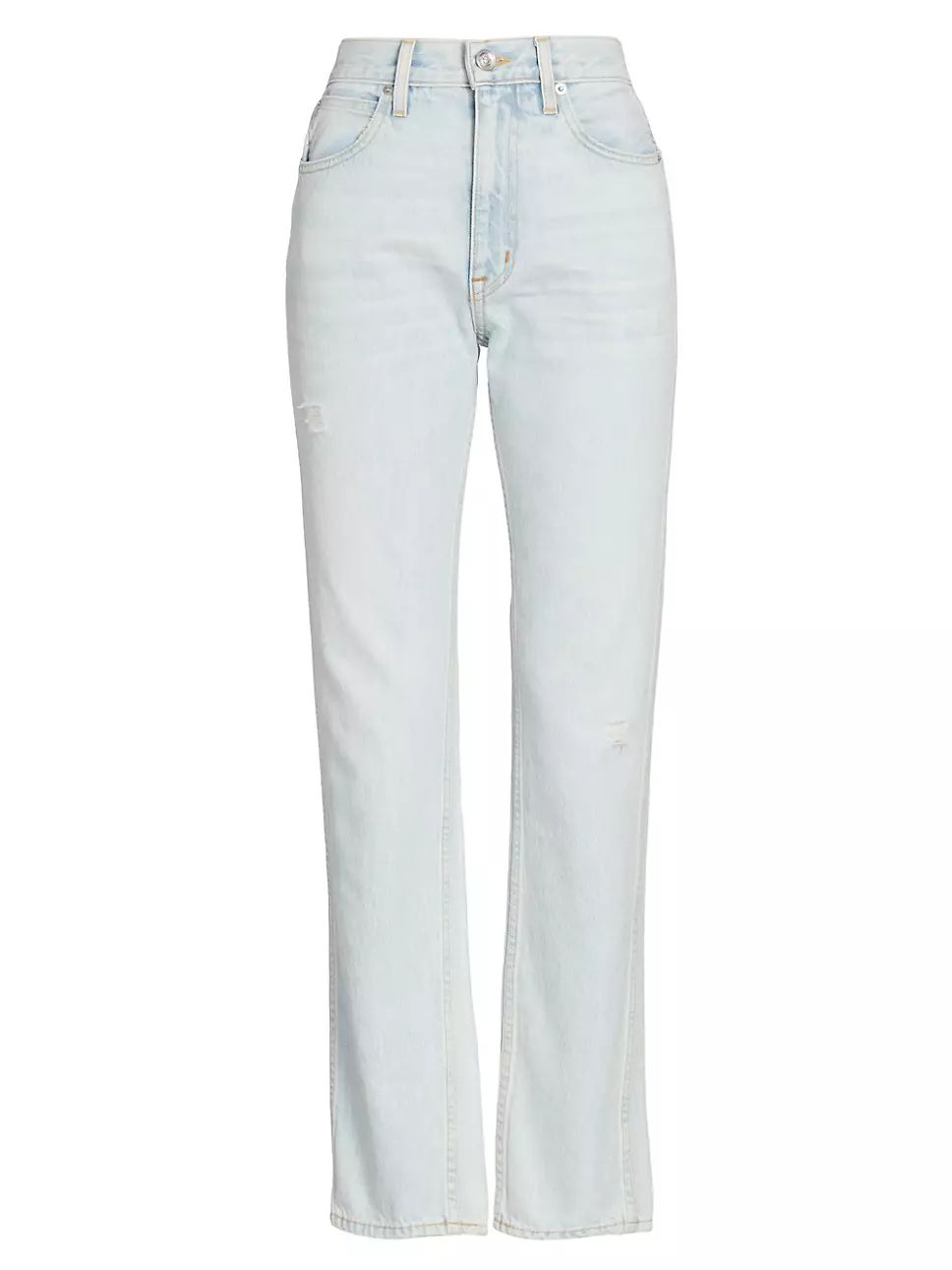 Virginia Slim High-Rise Jeans | Saks Fifth Avenue