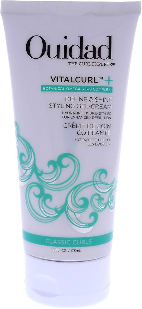 OUIDAD VitalCurl+ Define & Shine Styling Gel Cream, 6oz | Amazon (US)