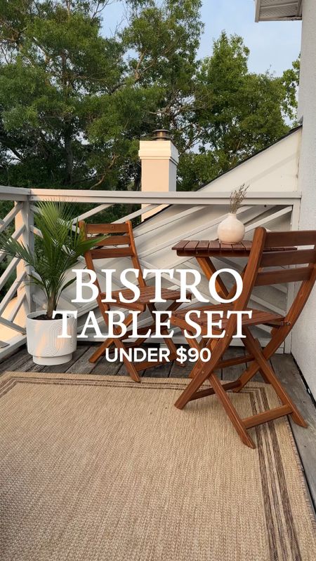 Walmart bistro table set on sale right now for $86.00!

#walmarthome #outdoorfurniture #patioset #porchdecor #outdoordecor #homedecor 

#LTKSeasonal #LTKsalealert #LTKhome