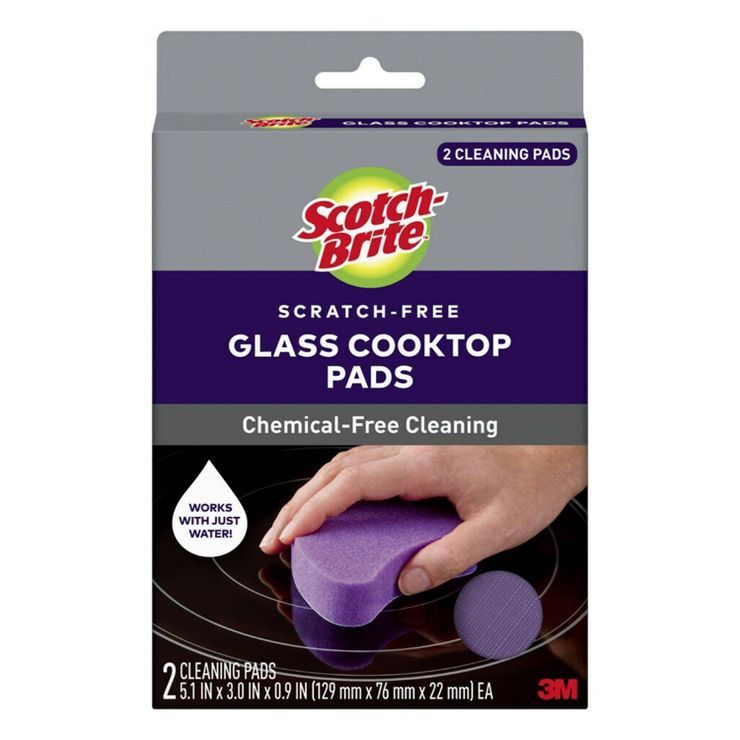 Scotch-Brite Scratch-Free Glass Cooktop Pads - 2ct | Target