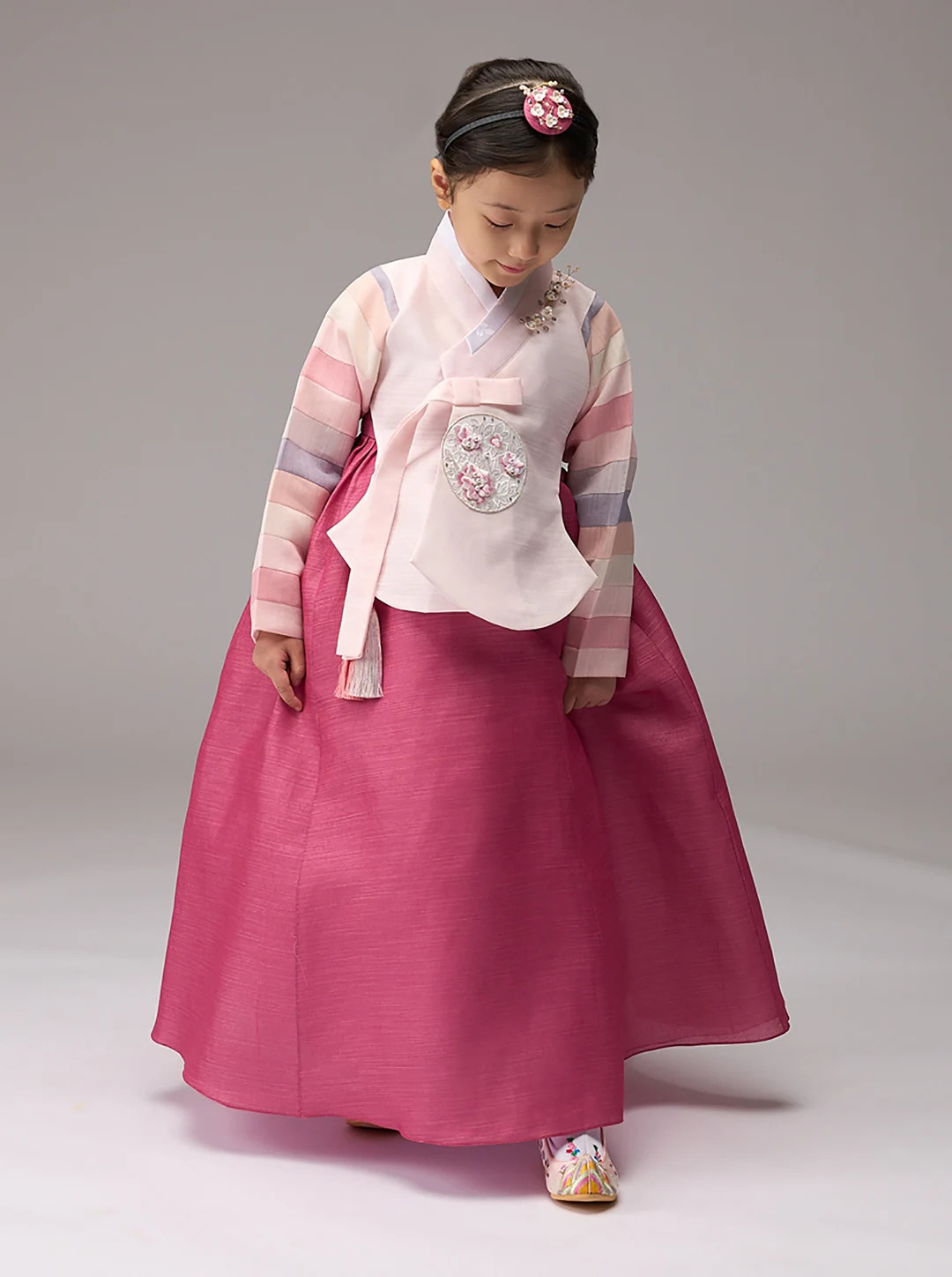 Girl Baby Hanbok Korean Traditional Dress First Birthday Party Celebration Hanbok Dress Clothing ... | Etsy (US)