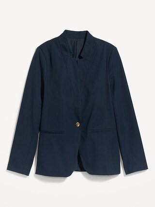 Notched-Collar Pixie Blazer for Women | Old Navy (US)