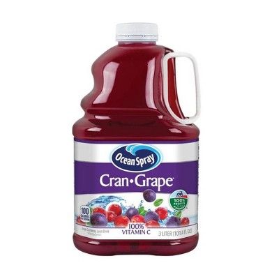 Ocean Spray Cranberry Grape - 101 fl oz Bottle | Target