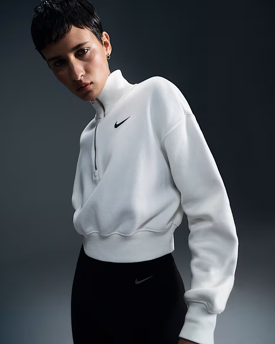 Nike Sportswear Phoenix FleeceWomen's 1/4-Zip Cropped Sweatshirt | Nike (US)