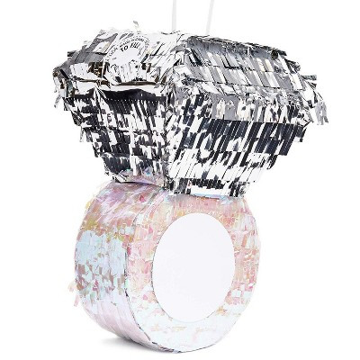 Juvale Small Diamond Ring Pinata, Bridal, Engagement, Bachelorette Party Supplies, 7 x 7 x 11 Inc... | Target