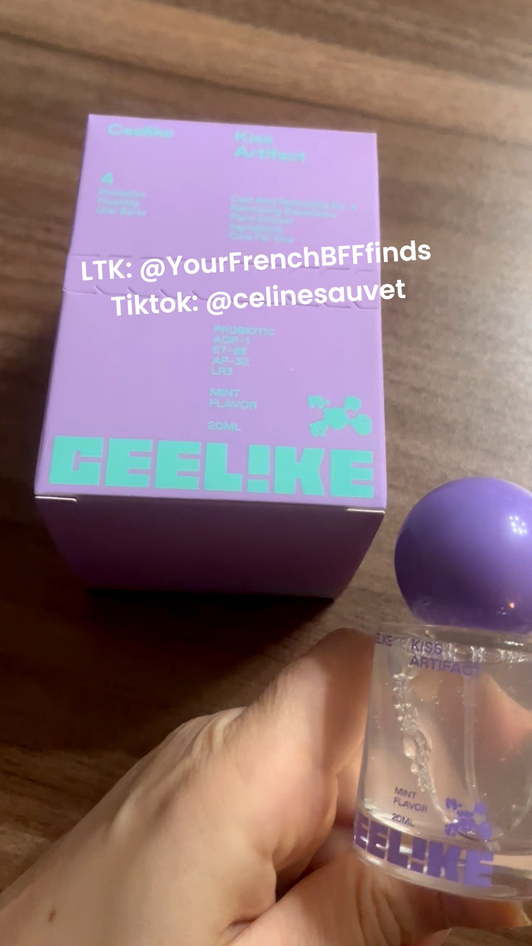 CEELIKE Freshing Oral Spray
This is a must-have‼️Small, cute and contains 4️⃣ probiotics, different flavors available (this one is mint and perfect)‼️
Get yours now-it comes as a bundle‼️🤩
#probiotics #probioticsoralspray #freshingoralspray #ceelikeoralspray #kissartifact #datingessentials #dateready #datenight #badbreath #dentalplaqueprevention #oralhealth #gumprevention

#LTKFindsUnder50 #LTKOver40 #LTKselfcare