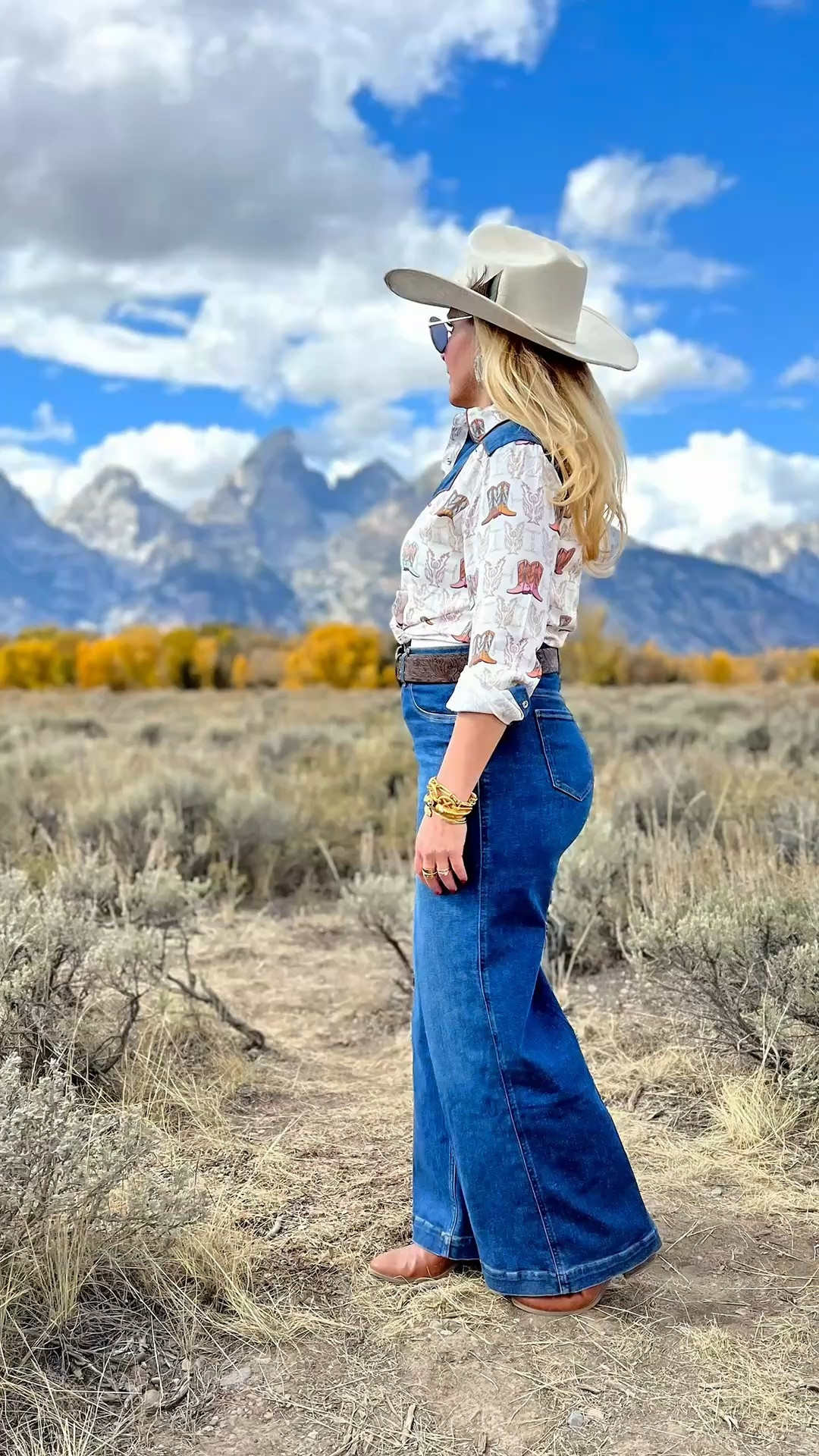 Western Outfits Women I Jackson Hole Outfits for Women I Country Concert Outfit

Taylor swift concert outfit ideas I Wyoming rodeo outfit | rave outfits festivals | rodeo outfits for women | Jackson Hole rodeo outfits for women | rodeo outfit | Jackson Hole outfits spring | Wyoming rodeo outfits | all denim outfit | denim on denim outfit | denim on denim | country concert outfit | country concert outfit ideas | country concert outfits | country concert outfit ideas winter | rodeo outfit | rodeo outfit ideas | western glam outfit | rodeo outfits for women | rodeo outfits winter | cowgirl outfit | rodeo outfits | western outfits | western outfits women | country glam outfit | Jackson Hole outfit | Jackson Hole outfits | rodeo outfits for women | Jackson Hole outfits for women | country concert outfit | country concert outfits

Wearing a medium blouse. Wearing a size large pull on jeans.

#LTKSeasonal #LTKOver40 #LTKSaleAlert #LTKTravel #LTKgrwm #LTKootd #LTKMidsize #LTKvlog #LTKU #LTKWorkwear #LTKCon