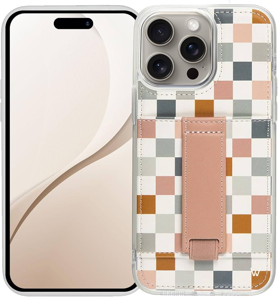 WALLI CASES for iPhone 15 Pro Max Case - Phone Case with Card Holder, Kickstand & Finger Strap - ... | Amazon (US)