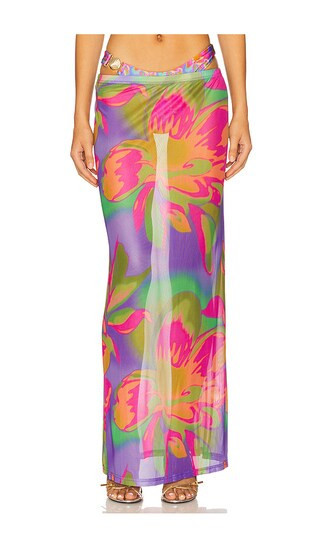 Runaway The Label Miami Maxi Skirt in Purple. Taglia M. Also in XS, S. | Revolve Clothing (Global)