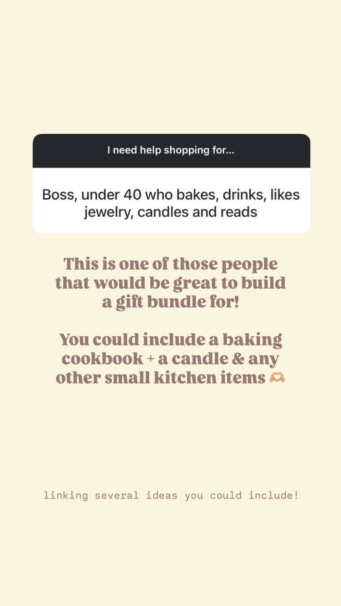 Sharing a few gift ideas for someone’s boss! I linked several gifts below that you could bundle together! 

Loverly Grey, Anthropologie, boss gift ideas, coworker gift ideas 

#LTKHoliday #LTKGiftGuide