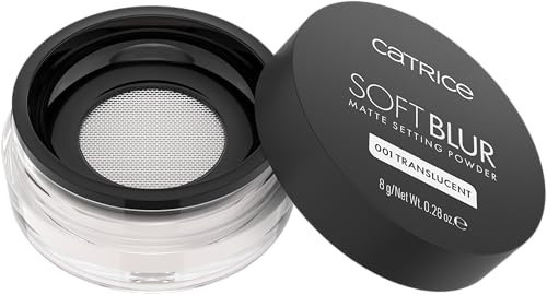 Catrice | Soft Blur Loose Setting Powder | Matte, Airbrushed Finish with Blurring Effect | Long-Wear, No Flashback | Vegan & Cruelty Free (001 | Translucent) | Amazon (US)