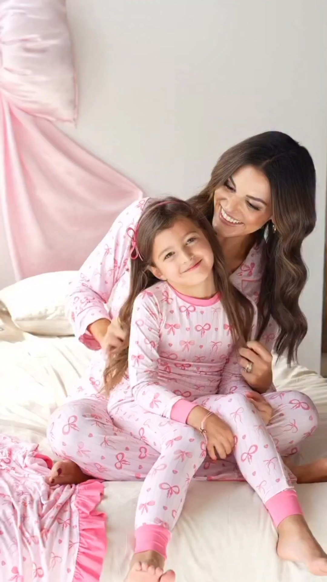 My pajama collection with @tinyjams is still LIVE!!!!! This has been in the making for so long now and I’m so excited for you to shop!! 🥹🎀

Each pink bow tells a story of strength, hope, and love. This print was designed by me — a Triple Negative Breast Cancer survivor and mom of two — these bows are a tribute to my journey and the courage it took to keep showing up every day. 10% of proceeds from my Tiny Jams mommy and me collection will be donated to the Triple Negative Breast Cancer Foundation to help fund life-saving research for this aggressive form of breast cancer. 

tnbc survivor, breast cancer, breast cancer awarness, kids pajamas, mommy and me, bamboopajamas, Katy Harrell

#LTKKids