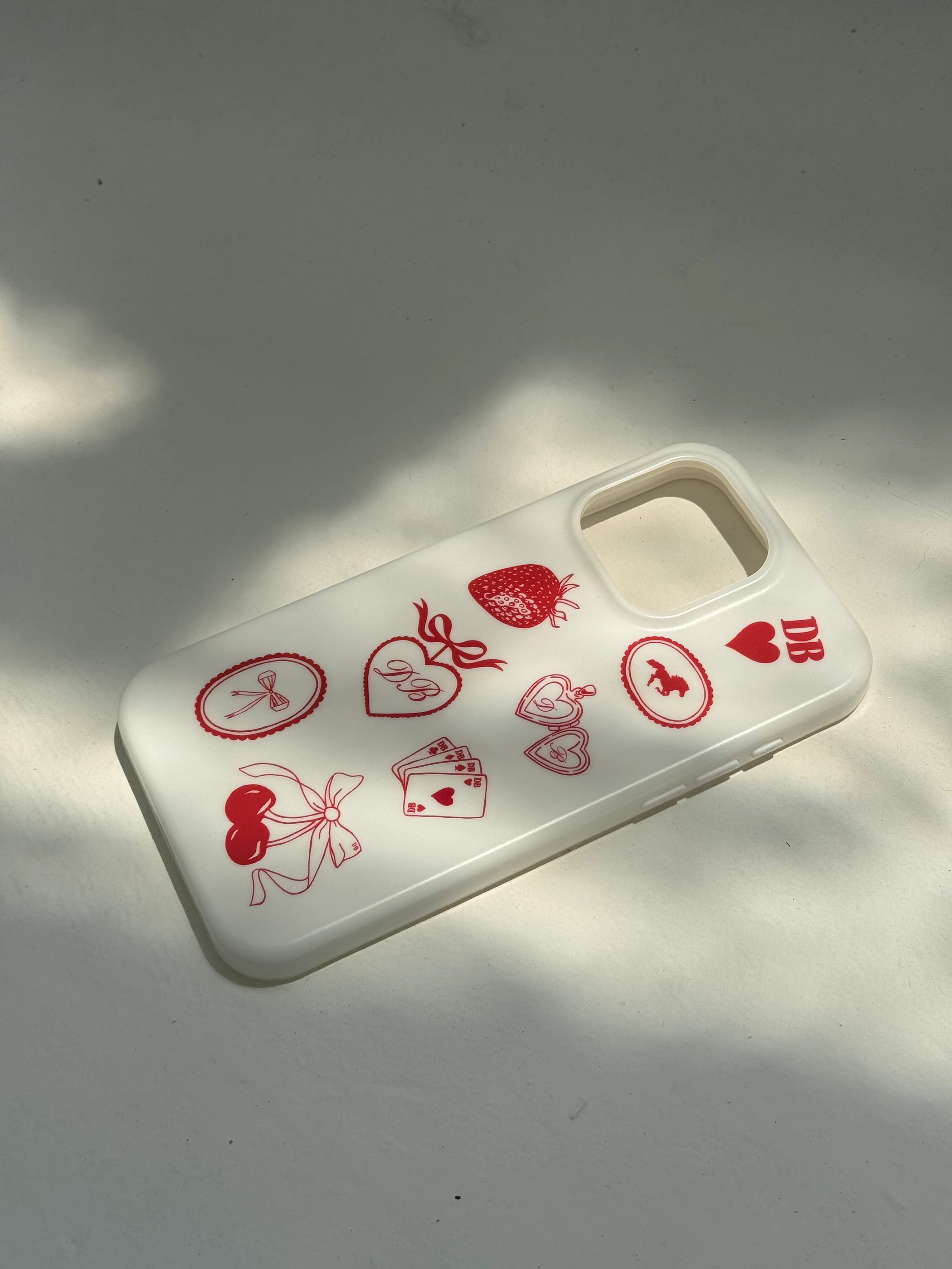 Strawberry Doodle Phone Case | Dairy Boy