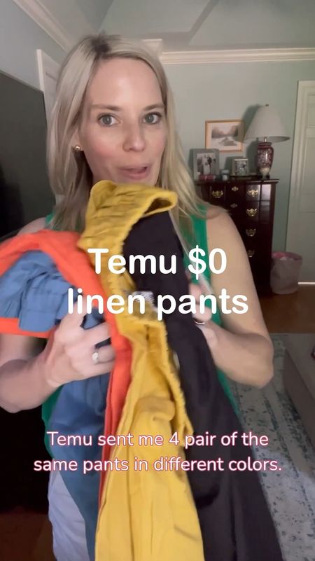 Who doesn’t love free stuff?! Use the code in this video for $0 linen blend pants! 

Search dnn2247 to get Lighting Deal!

🎁Free Gift for TEMU App New Users ONLY!!
👉Click LINK:  https://temu.to/m/unhcwadfe0v  to download Temu App
🔥Or download Temu App and 🔍【dnn2247】in the search bar
🧺Get free gifts with qualifying orders!

#LTKFindsUnder100 #LTKFindsUnder50 #LTKOver40