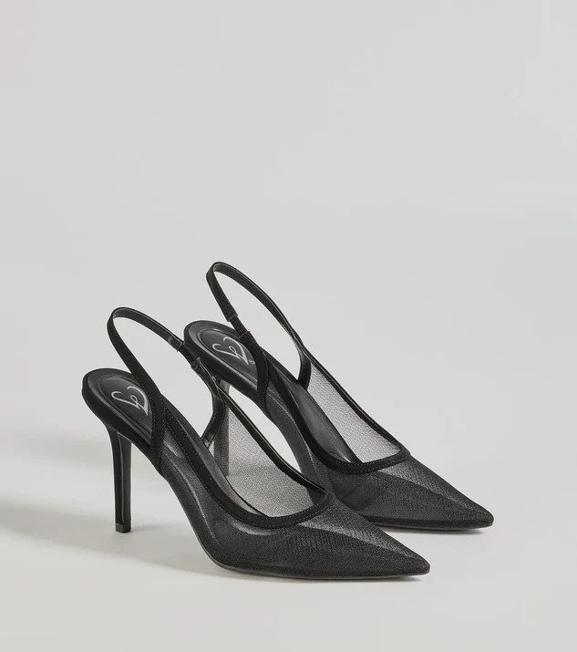 Make Your Mark Slingback Stiletto Heels | Windsor Stores