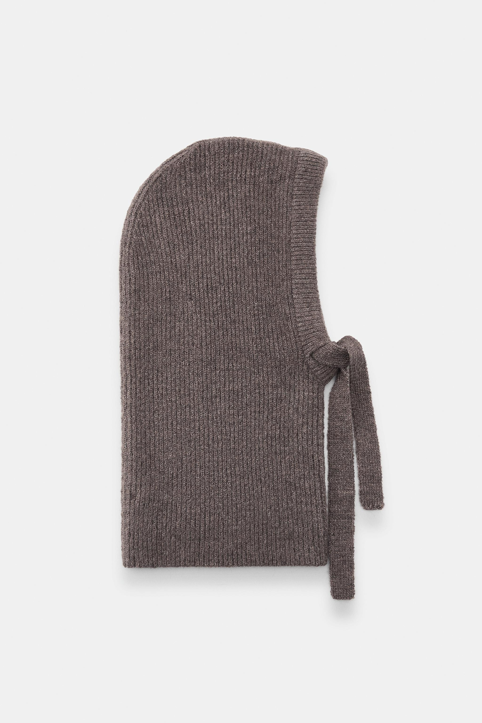 RIBBED KNIT HOOD | Zara Canada