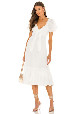 Cleobella Ashlyn Midi Dress in Ivory from Revolve.com | Revolve Clothing (Global)