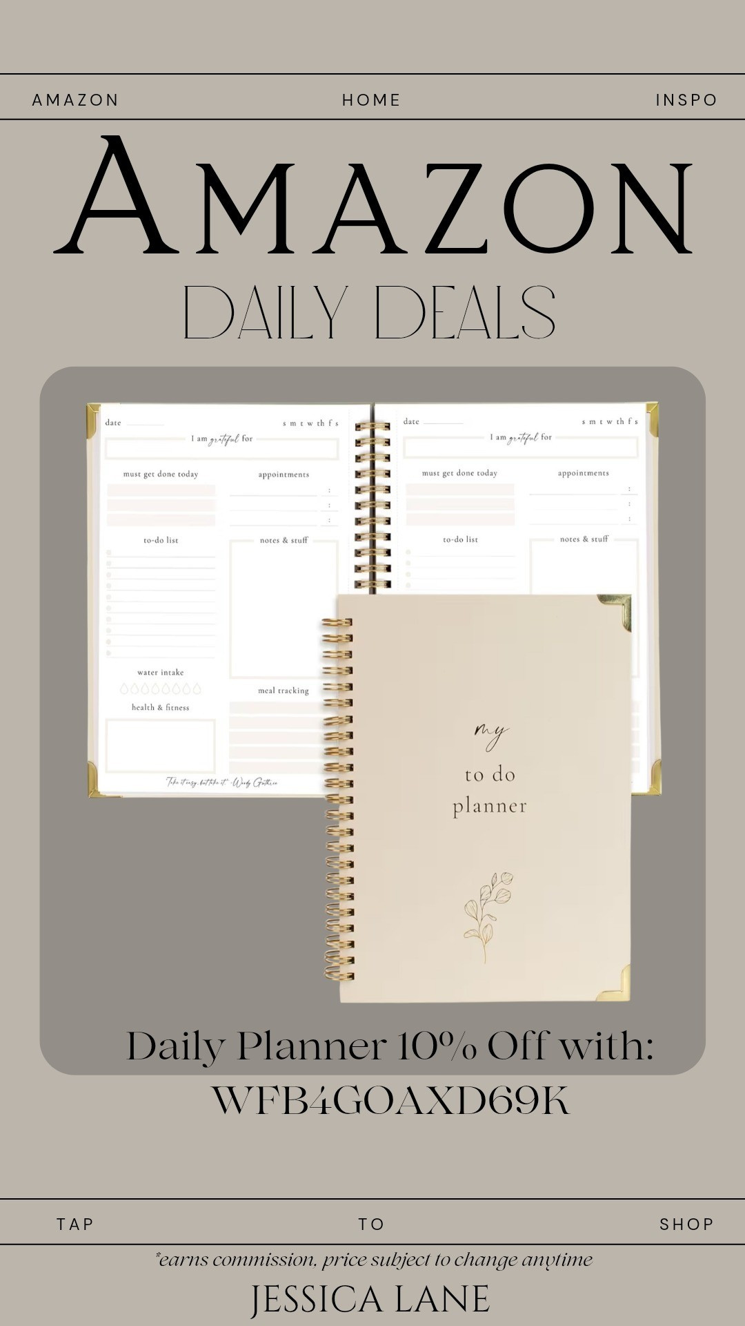 Stay on top of your day with this must-have planner! Productivity made simple. #DailyPlanner #OrganizationGoals

#LTKfitnessgoals #LTKmomlife #LTKselfcare
