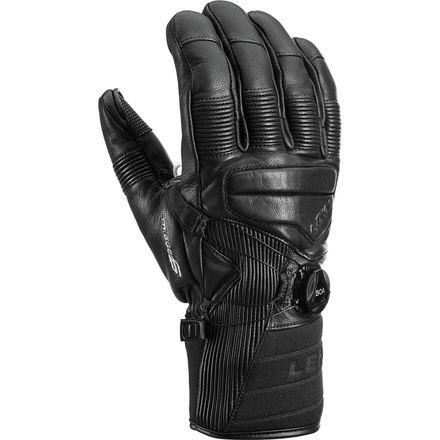 LEKI Progressive Tune Leather Boa MF Touch Glove - Men's | Backcountry