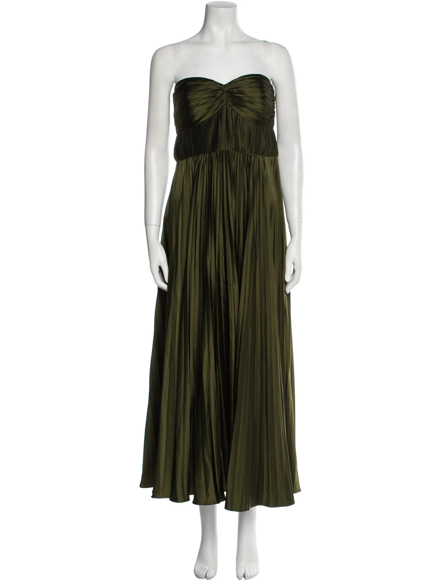 Strapless Midi Length Dress | The RealReal