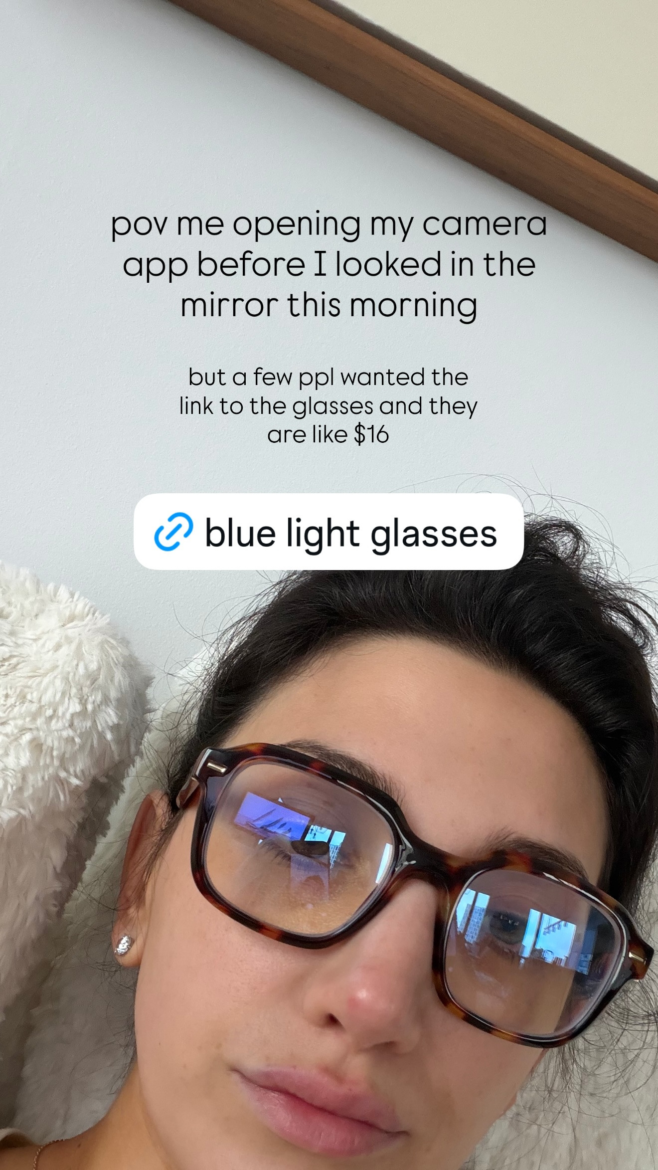 my blue light glasses! 

 