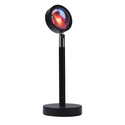 RGB Sunset Projector Light with Remote Black - West & Arrow | Target