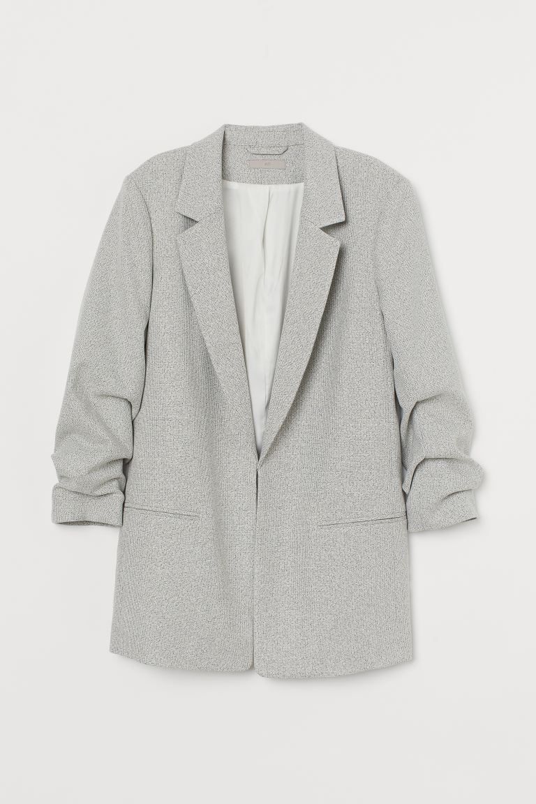 Jacket with Gathered Sleeves | H&M (US + CA)