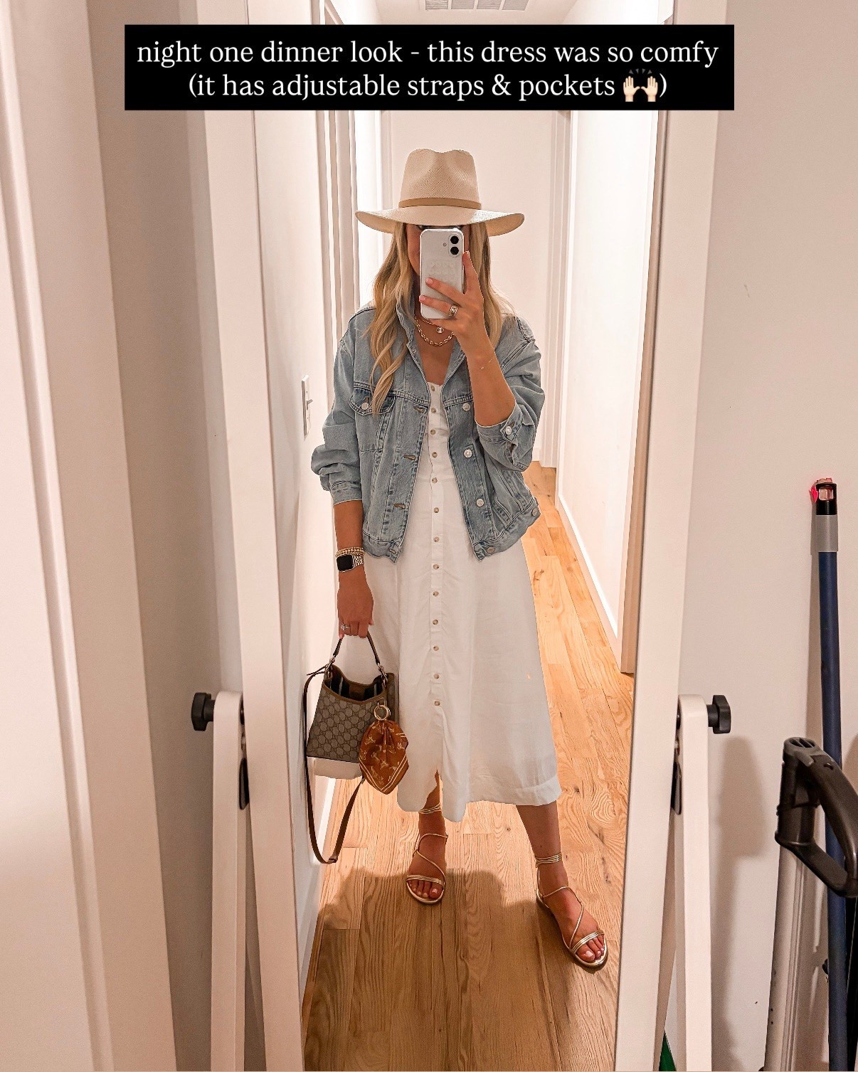 Wearing a small in the dress & xs in the jacket is

#LTKgrwm #LTKootd #LTKSeasonal