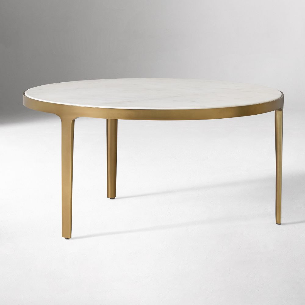 Elwell Marble Nesting Coffee Tables (24"\u201332") | West Elm (US)