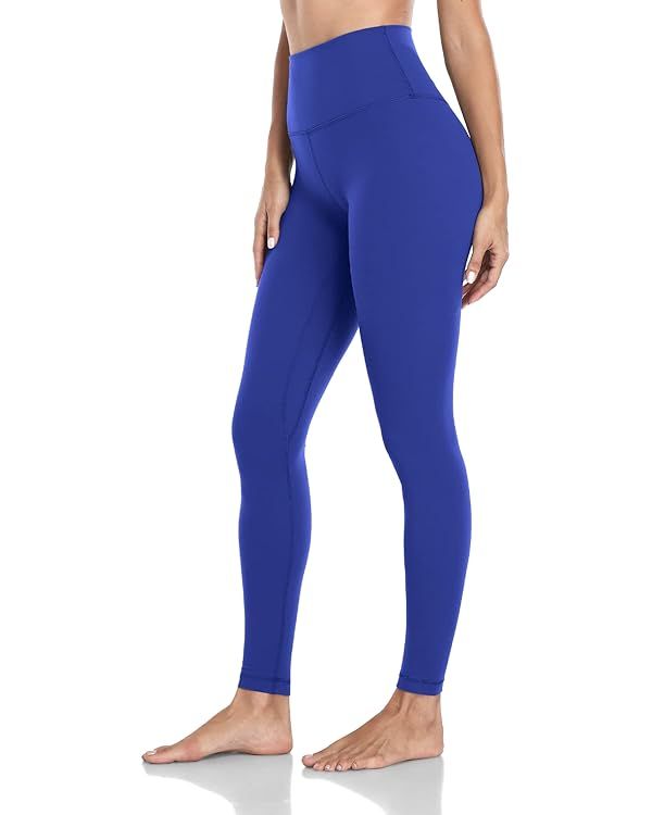 HeyNuts Essential/Workout Pro Full Length Yoga Leggings, Women's High Waisted Workout Compression... | Amazon (US)