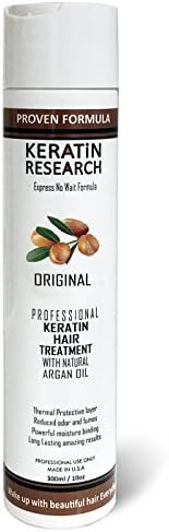 Brazilian Keratin Hair Treatment 300ml Professional Complex Blowout with Argan Oil Improved Formu... | Amazon (US)