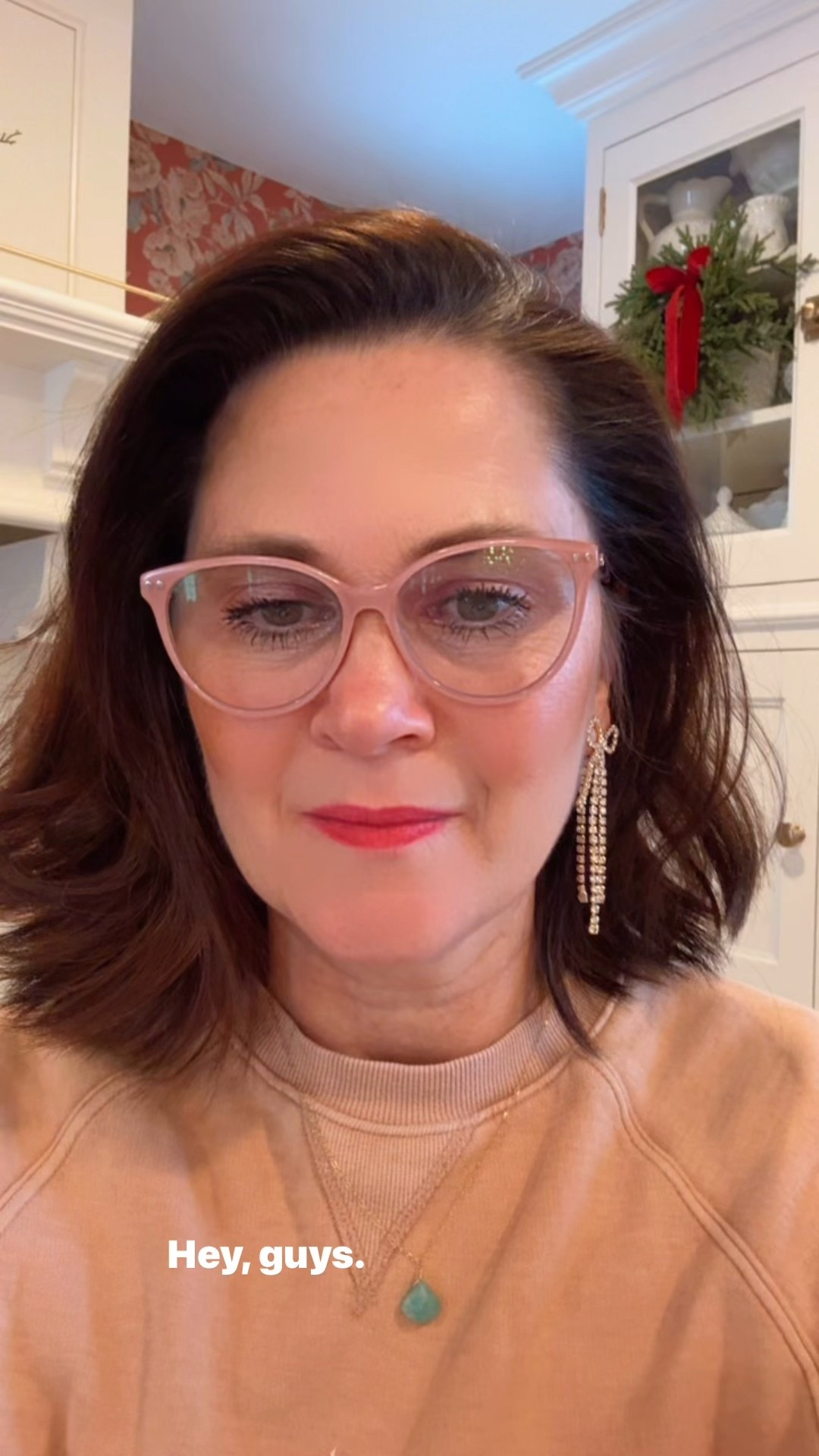 Rhinestone Bow Fringe Earrings 

#LTKFindsUnder50 #LTKGiftGuide #LTKHoliday